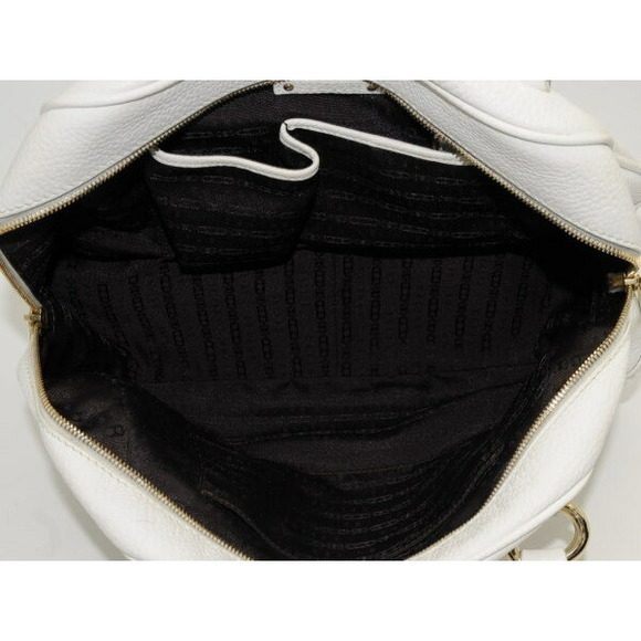 Celine Handbag Calf Embossed Bag White - Picture 2 of 3